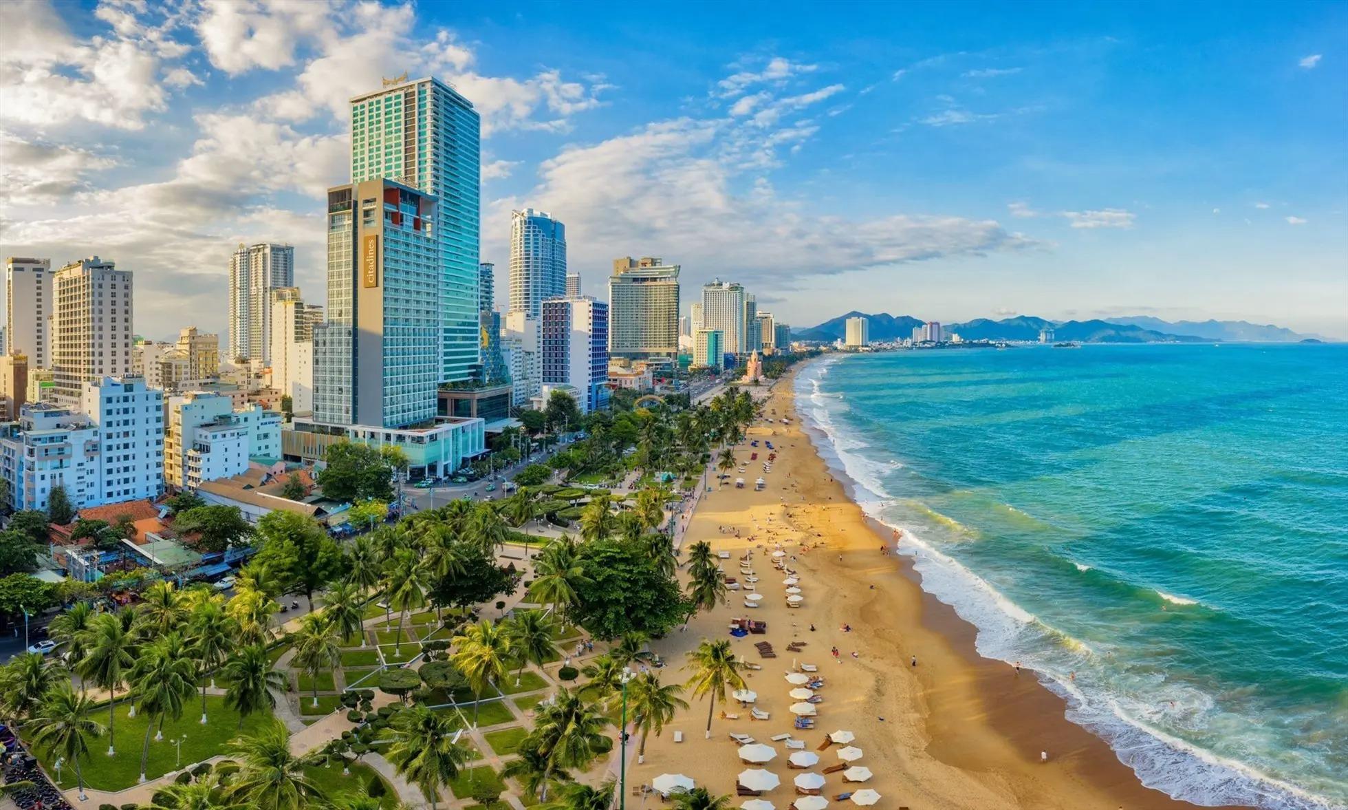 Biển Nha Trang nhìn từ trên cao trong lịch trình 3 ngày 2 đêm